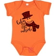 thumbnail image 3 of Inktastic Baby It's Cold Outside Cute Snowman in Plaid Print Boys or Girls Baby Bodysuit, 3 of 5