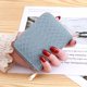 thumbnail image 5 of Cartera de mujer de gran capacidad de cuero PU para mujer, tarjetero triple, bolso de viaje, 5 of 5
