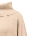 thumbnail image 5 of Sevevn Women's Sweater Long Sleeve Tops 2025 Fall Loose Knit Pullover Sweaters, 5 of 9
