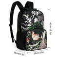 thumbnail image 2 of My Hero Academia Backpack Bookbag Casual Daypack Travel Backpacks for Work Hiking Camping, 2 of 7
