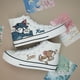 thumbnail image 4 of Primavera y otoño Nuevos zapatos de lona de caña alta para hombres de marca compartida Tom y Jerry Zapatos de pareja de estudiantes versátiles de moda de estilo coreano para mujeres ins, 4 of 4