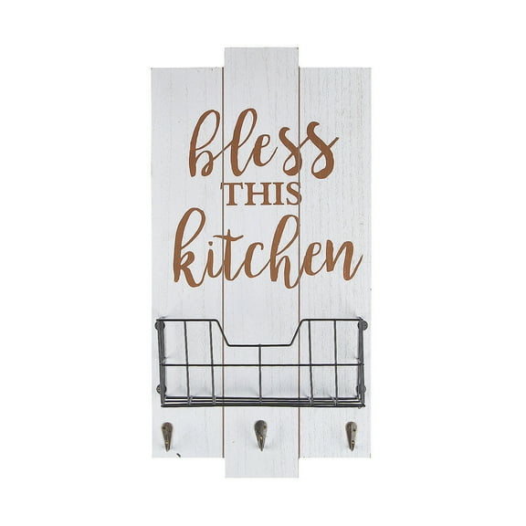 Bless This Kitchen Wall Plaque, Home Decor, Wedding, 1 Pieces