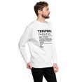 thumbnail image 6 of TAXAPHORIA Sweatshirt – Bold & Comfy Statement Apparel for Everyday Wear (White, L), 6 of 6