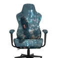 thumbnail image 3 of Whosucclay Sci-fi City Print Gaming Chair Covers Slipcovers, Stretch Washable Removable Computer Reclining Gaming Chair Protector Slipcovers with Armrest Cover (No Chairs), 3 of 8
