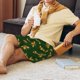 thumbnail image 5 of Balery Hohey Bee Pantalones cortos de pijama de punto de algodón para hombre con cinturilla y bolsillos-XX-Large, 5 of 6