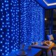 thumbnail image 3 of Cadena de luces Dazzle Bright para cortinas, 300 LED, color azul navideño, 3 of 7