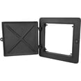 thumbnail image 4 of Criditpid Fireplace Cast Iron Chimney Clean Out Door, Prepared with Flanged Frame, 8 by 8 Inch, Black, 4 of 9
