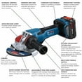 thumbnail image 2 of Bosch Profactor 18V Spitfire X-Lock 5 6In Angle Grinder Kit, 2 of 8