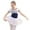 Blue, variant on Hienoo Toddler Girl's Ballet Dance Dress Lace Short Sleeve Leotards with Removable Tutu Skirt
