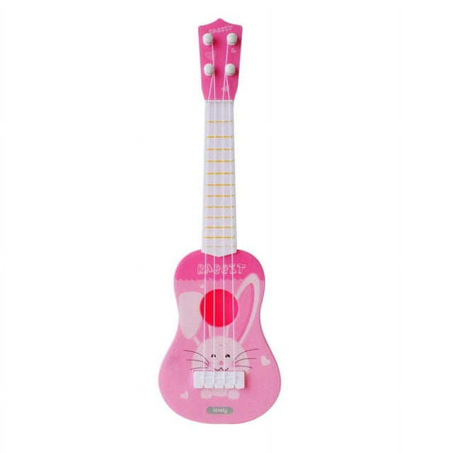 Simulation Four Strings Guitar Toy Early Education Simulation Ukulele Children Musical Toys