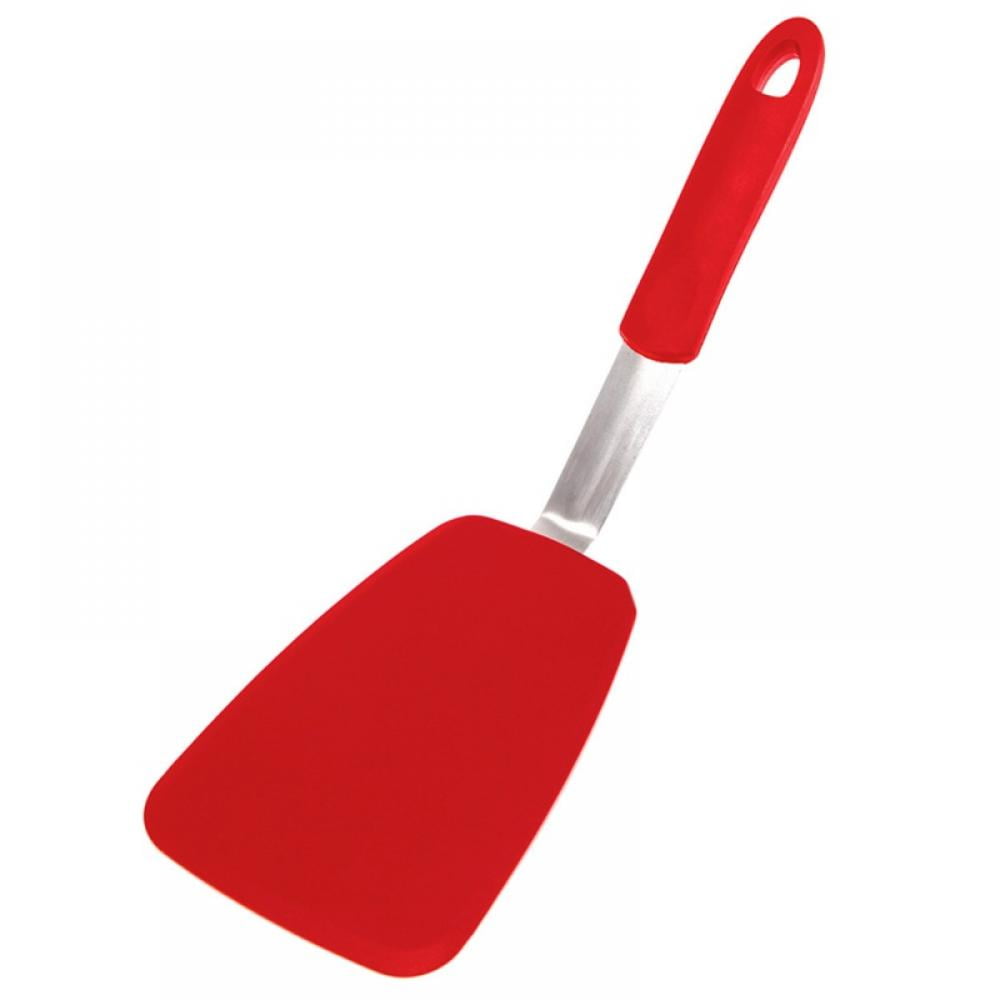 Topumt Silicone Turner Spatula Set, HeatResistant Flexible Rubber Silicone Spatulas, Silicone