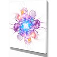 thumbnail image 2 of Perfect Fractal Flower in Multi Colors - Floral Canvas Art Print, 2 of 3