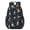 Boxer and Dog, variant on Boxer and Dog Paw Print Blue Pattern 17" School Backpacks for Teens,Waterproof Oxford Fabric,S-Shape Padded Straps for School,Travel,Hiking,Camping