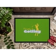 thumbnail image 3 of Id rather be Golfing Man on Green Doormat 18x27, 3 of 4