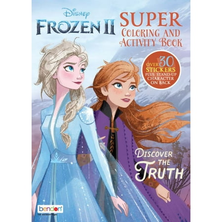 bendon publishing frozen ii super coloring book  walmart