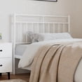 thumbnail image 1 of vidaXL Metal Headboard Bed Header with Back Support for Bedroom Furniture, 1 of 4