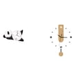 thumbnail image 1 of Reloj De Pared Acrílico Moderno Con Forma De Panda Y Grandes Números Romanos, Movimiento Silencioso, Resistente, Práctico Y Bonito Adorno Para La Decoración Del Hogar Y La Sala De Estar., 1 of 8