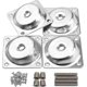 thumbnail image 1 of 14 Degree Angled Leg Mounting Plates Furniture Table Leg Attachment Plates Brackets T-plate M8 Sofa Legs With Hanger Bolts,converters, Screws,full Set, 1 of 1