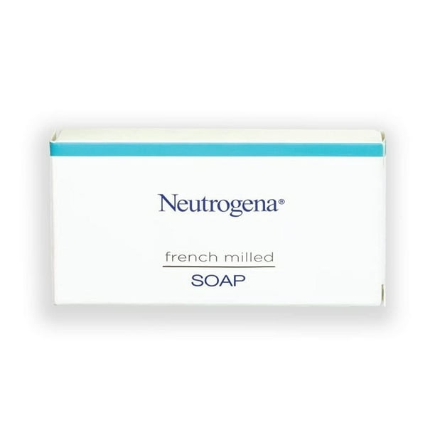 Neutrogena French Milled Facial Bar Soap. Lot of 24 Each 1oz Bars. 24oz