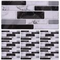 thumbnail image 1 of 27 piezas de azulejos de pared autoadhesivos, impermeables, despegables y pegables, para pared, para salpicadero, de vinilo, decorativos, de mármol, para sala de estar y baño, 1 of 8