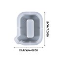 thumbnail image 2 of Molde de gota de pegamento de cristal DIY 26 molde de silicona de joyería de mesa de letras grandes Wmkox2892yii  hfskjfh2885, 2 of 2