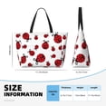 thumbnail image 4 of Disketp Fly Flying Ladybug Bolsa de Playa de Gran Capacidad, Bolso Impermeable y a Prueba de Arena para Mujer, Ideal para Playa, Piscina y Natación, 4 of 7