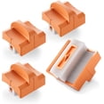 thumbnail image 1 of 4 Pack Paper Cutter Blades Replacement for Paper Trimmer Slider with Safe Hidden-Blade Design.,Orange, 1 of 8