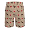 thumbnail image 6 of Naloa German Shepherd Dog Men's Beach Shorts, Surfing shorts, Swim trunks, Quick Dry Swim Trunks for Surfing Beach Fun - Large, 6 of 9