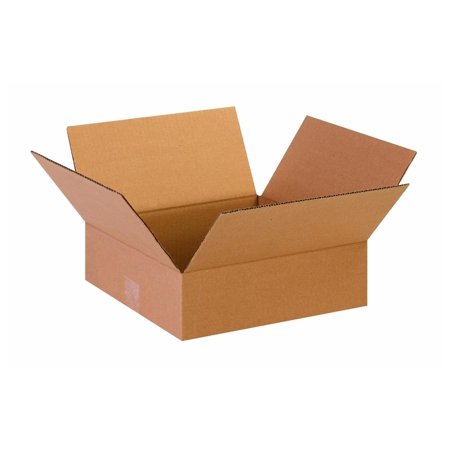 13x13x4 Corrugated Cardboard Boxes - 25 Pack - Shipping Boxes for Packaging Moving & Storage - Strong Cardboard Boxes Wholesale Kraft