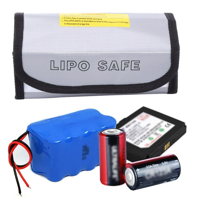 Greensen 1Pc RC Lipo Safe Battery Guard Charging Protection Bag Explosion Proof Sack Pouch Protector, Battery Bag, Battery Safe Pouch