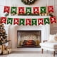 thumbnail image 4 of Decoración Navideña, Pancartas para Fiestas, Guirnaldas de Papel de Colores, Letras Navideñas Colgantes, Guirnaldas, Pancartas de Cuerda, 4 of 6