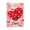 F, variant on Valentine's Day Garden Flag for Outdoor Yard Double Linen Truck Holiday Banner