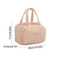 thumbnail image 3 of SLYNSHome Insulated Lunch Box Waterproof Freezable Cooler Bag with Adjustable Strap for Work Picnic Camping - Pink, 3 of 7