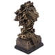 thumbnail image 5 of Escultura De Cabeza De León, Figura De León Decorativa Inodoro De Base Gruesa De Resina Para Estudio, 5 of 8
