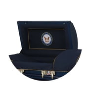 Titan Casket, Veteran Select Series Funeral Casket (Navy)