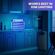 Liba 2800V UV Light Bug Zapper with Extra 2-Pack Replacement Bulbs, for Indoor Parties, Electric Indoor Insect Killer Trap, and Easter Party Supplies