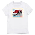 thumbnail image 5 of National Hot Rod Association Girls White Crew Neck Short Sleeve T-shirt - XL, 5 of 7