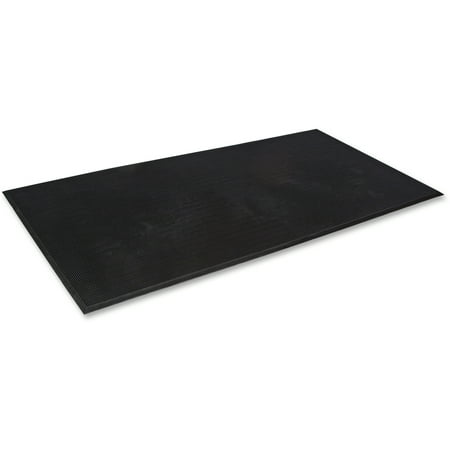 Dor O-matic Door - Crown Mats, CWNMASR42BK, Mat-A-Dor Rubber Fingertip Scraper Mat, 1 Each, Black