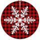 thumbnail image 3 of Christmas Tree Skirt Digital Printing Xmas Tree Decoration Tree Skirt Mat Merry Christma Decor For Home Happy New Year 2023 Noel, 3 of 4