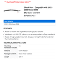thumbnail image 2 of Clutch Hose - Compatible with 2003 - 2006 Nissan 350Z 2004 2005, 2 of 2