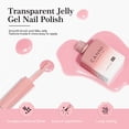 thumbnail image 3 of Set de esmaltes de uñas CANNI Jelly Milky White Pink 9 ml x6, 3 of 9