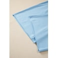 thumbnail image 5 of Women's Mist Blue Casual Tee & Wide Leg Pants Set – Effortless Summer Style, XL, 5 of 12