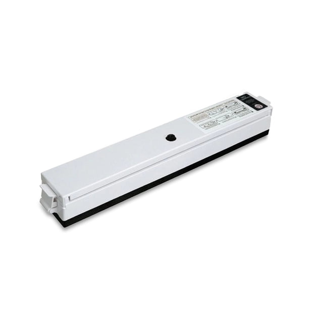 Sellador de vacío Máquina de sellado automático de calefacción Cocina doméstica Restaurante Contador de aire Packer de escape con bolsas de 10pcs Black EE. UU. Enchufe 110V Yuarrent HA028157-02B