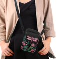 thumbnail image 4 of HELLHERO Dragonfly Pattern Crossbody Small Bags for Adult Polyester Cross Body Purse with with Zipper Closed, 4 of 7