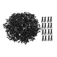 thumbnail image 1 of 300 clips de papel, pasadores partidos estañados, alfileres para manualidades, chinchetas, remaches para scrapbooking Negro, 1 of 9