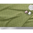 thumbnail image 3 of Soimoi Green Heavy Satin Fabric Brush Stroke & Dots Abstract Decor Fabric Printed Yard 54 Inch Wide, 3 of 3