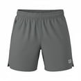 thumbnail image 1 of Short Deportivo Wilson para Hombre Run Zip Color Gris Oxford Talla CH, 1 of 4
