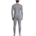 thumbnail image 6 of SELONE Mens Thermal Underwear Sets Heavyweight Lightweight Crewneck Long Sleeve Tops Soild Winter Bottom, 6 of 6