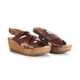 thumbnail image 2 of Sandalia Plataforma alta Mujer Flexi Piel 44517 Cafe Flexi Piel, 2 of 4