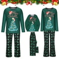 thumbnail image 2 of Christmas Pajamas for Family Matching Pjs Set Xmas Striped Bottoms Pants Jammies for Family Holiday Cute Sleepwear, 2 of 4